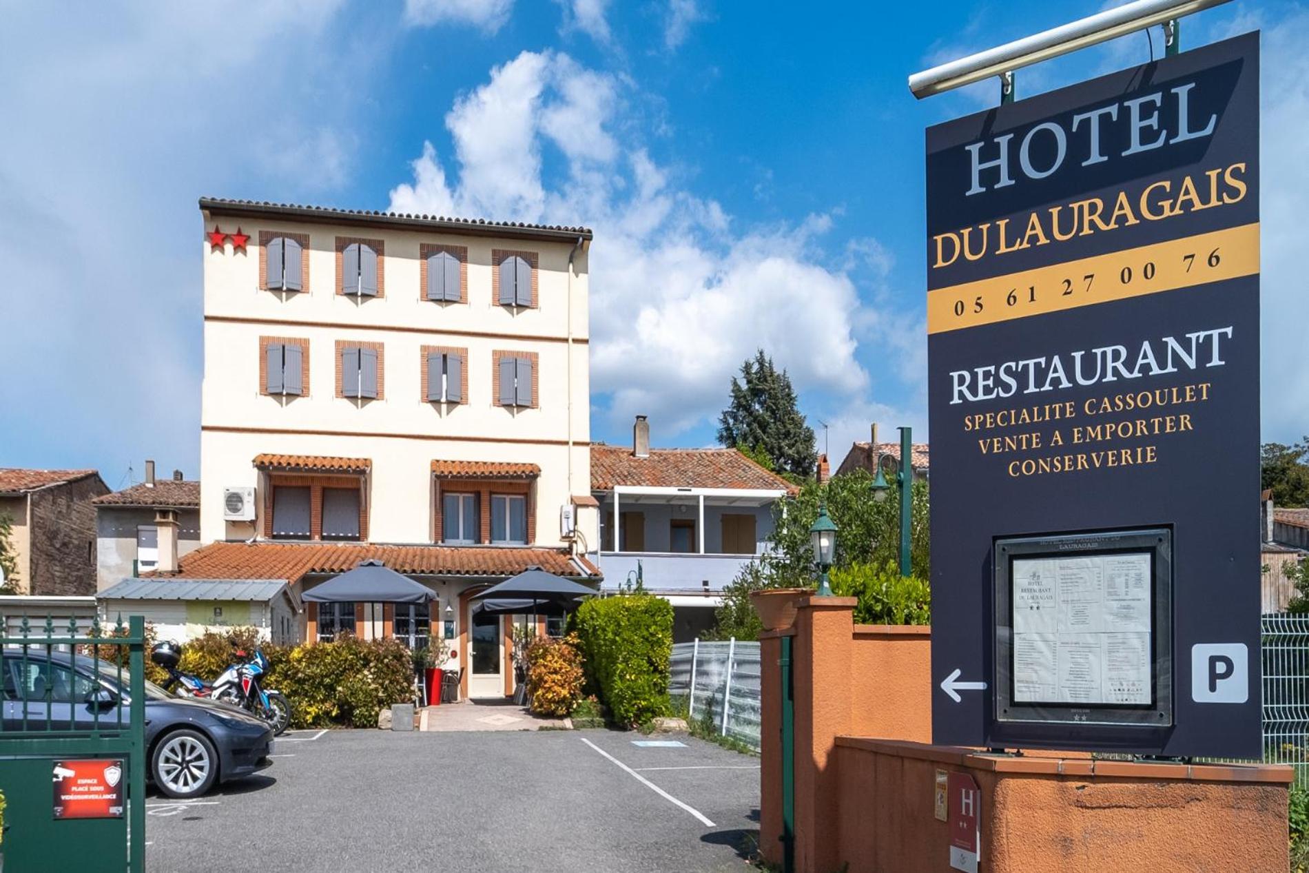 Hotel Restaurant Du Lauragais Logis De France Villefranche-de-Lauragais Exterior photo